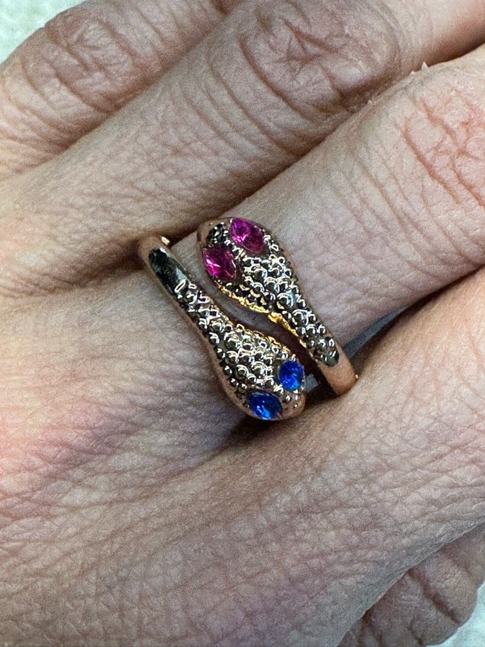 Boutique Gold snake ring